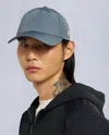 Moose Knuckles Crescent Logo Cap In Gray
