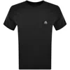 Moose Knuckles Crescent T Shirt Black In Black