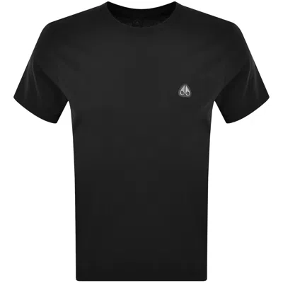 Moose Knuckles Crescent T Shirt Black