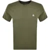 Moose Knuckles Crescent T Shirt Moss Green In Green