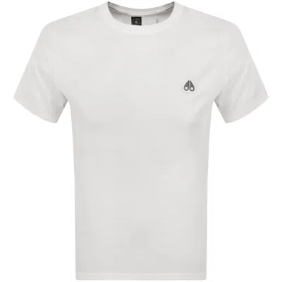Moose Knuckles Crescent T Shirt White
