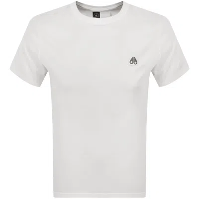 Moose Knuckles Crescent T Shirt White