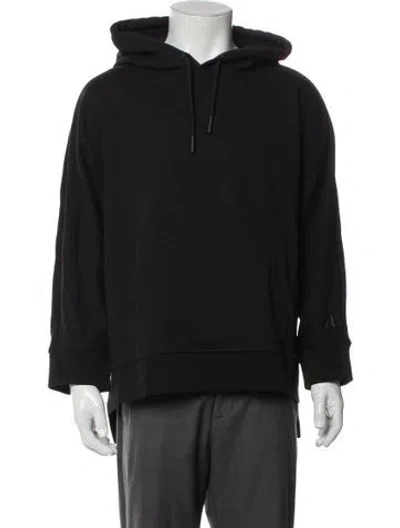 Pre-owned Moose Knuckles Crew Neck Long Sleeve Hoodie W/ Tags In Black