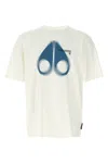 Moose Knuckles Short Sleeve Maurice T Shirt Milky Way In White