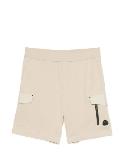 Moose Knuckles Dalon Shorts In Neutral