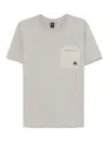 Moose Knuckles Pima Cotton Pocket-detail Dalon T-shirt In Grey