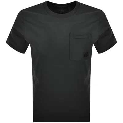Moose Knuckles Dalon T Shirt Grey In Black