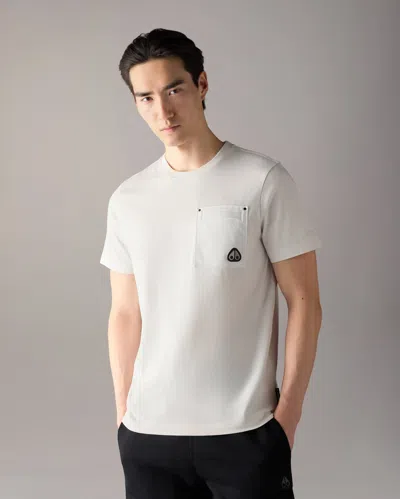 Moose Knuckles Dalon T-shirt In Metallic