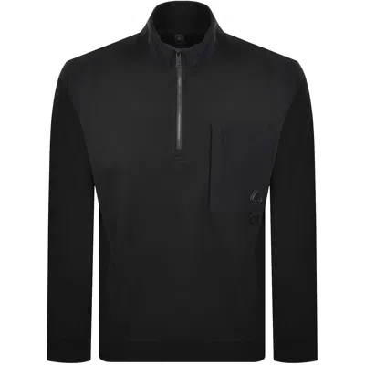 Moose Knuckles Dalon Zip Sweatshirt Black