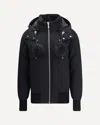 Moose Knuckles Debbie Bomber Jacket In Black