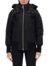 Moose Knuckles Womens Gold Debbie Bomber Neoshear