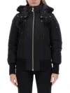 Moose Knuckles Debbie Down Jacket In Black