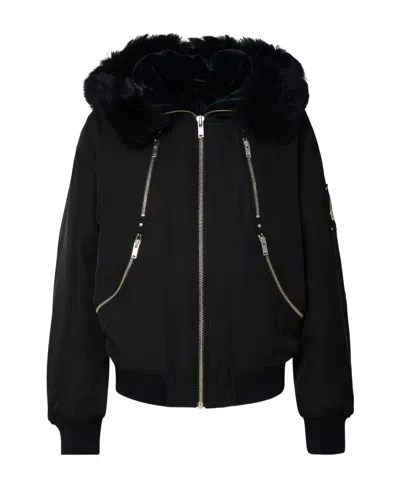 Moose Knuckles Bomber Decatur In Black