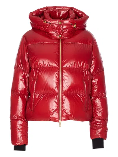 MOOSE KNUCKLES DETACHABLE-HOOD PADDED JACKET