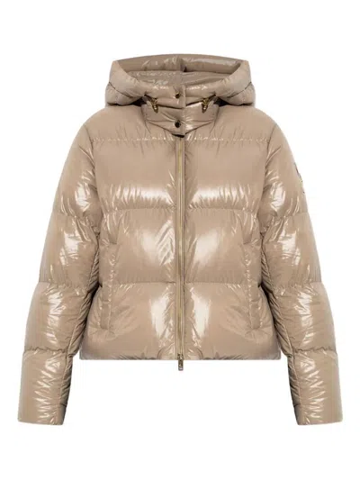 MOOSE KNUCKLES MOOSE KNUCKLES DETACHABLE HOOD SHINY SHELL DOWN JACKET CLOTHING