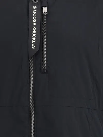 Moose Knuckles Dominion Jacket In Black