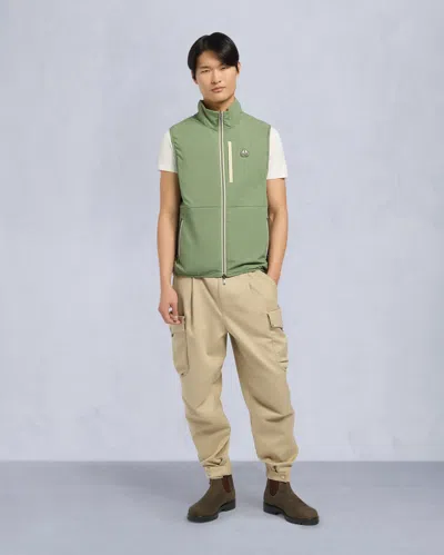 Moose Knuckles Dominion Packable Vest In Green