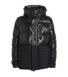 Moose Knuckles Down Adams Puffer Jacket In Black