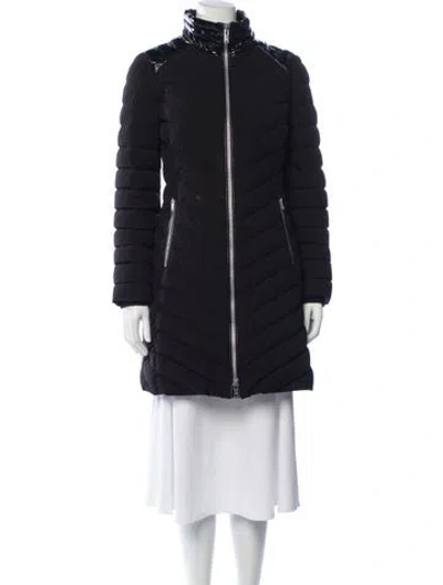 Pre-owned Moose Knuckles Down Coat In Black