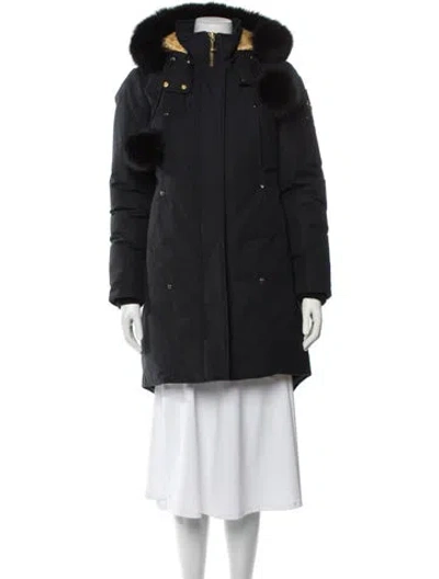 Pre-owned Moose Knuckles Down Coat In Gray