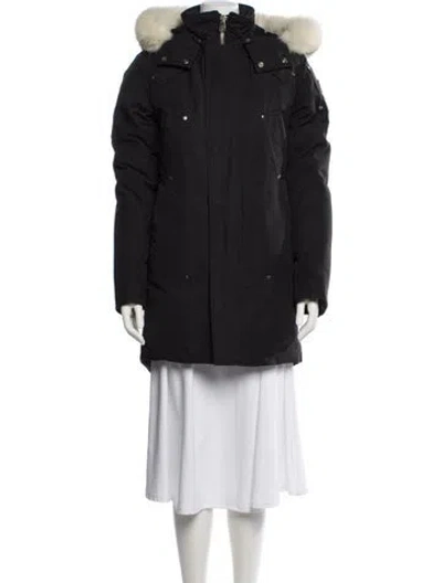 Pre-owned Moose Knuckles Down Coat In Gray