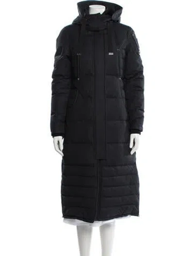 Pre-owned Moose Knuckles Down Coat In Gray