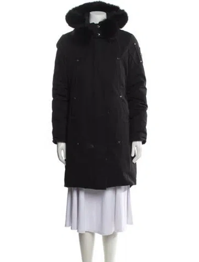 Pre-owned Moose Knuckles Down Coat In Gray