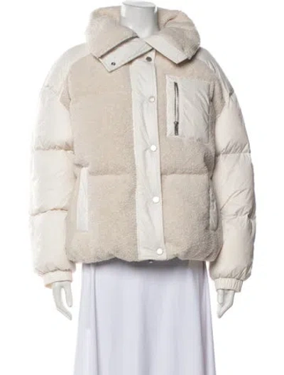 Pre-owned Moose Knuckles Down Coat In Neutrals