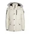 Moose Knuckles Down-filled Puffer Jacket In White