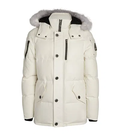 Moose Knuckles Down-filled Puffer Jacket In White