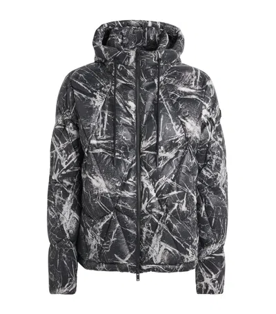 Moose Knuckles Down Iceberg Quilted Jacket In Black