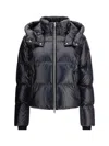 Moose Knuckles Down Puffer Jacket In Black