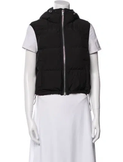 Pre-owned Moose Knuckles Down Jacket In Black