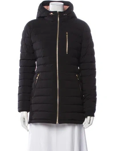 Pre-owned Moose Knuckles Down Jacket In Black