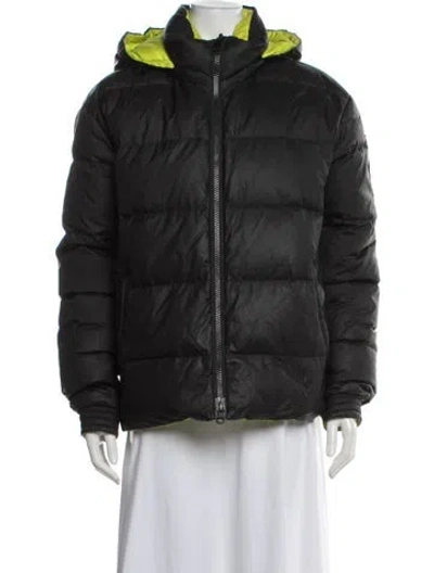 Pre-owned Moose Knuckles Down Jacket In Black