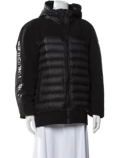 Pre-owned Moose Knuckles Down Jacket In Blue