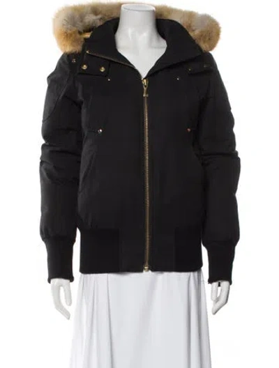 Pre-owned Moose Knuckles Down Jacket In Gray