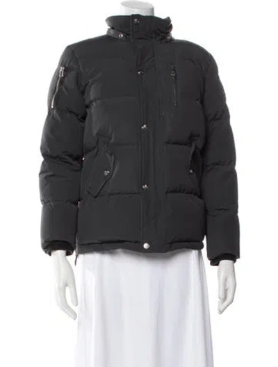 Pre-owned Moose Knuckles Down Jacket In Gray