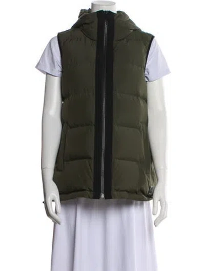 Pre-owned Moose Knuckles Down Jacket In Green