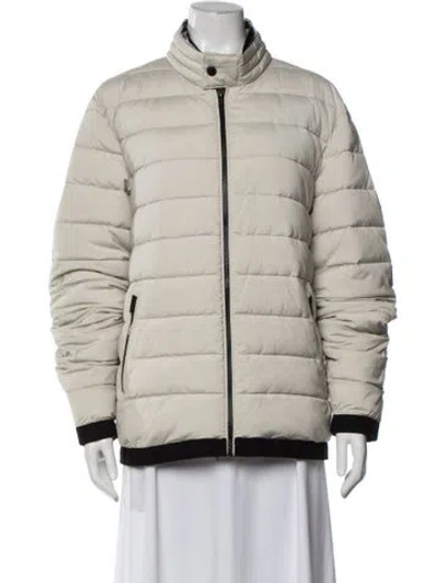 Pre-owned Moose Knuckles Down Jacket In Neutrals