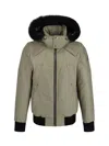 Moose Knuckles Original Ballistic Bomber Neoshear In Green