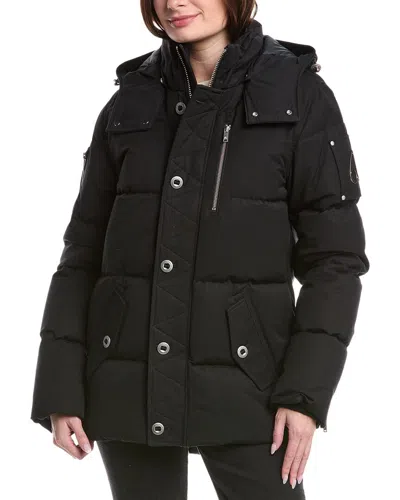 Moose Knuckles Down Puffer Jacket In Purple