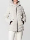 Moose Knuckles Roselawn Alabaster Nylon Jacket In White