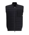 Moose Knuckles Air Down Anderson Vest In Black