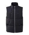 Moose Knuckles Down Vest With Standing Neck In Black