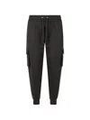 Moose Knuckles Drawstring Cargo Pants In Black