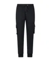 Moose Knuckles Black Hartsfield Tapered-leg Cotton-jersey Jogging Bottoms Xl In Black