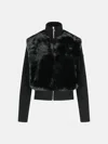 Moose Knuckles 'dua Bunny' Black Polyester Sweatshirt In Black