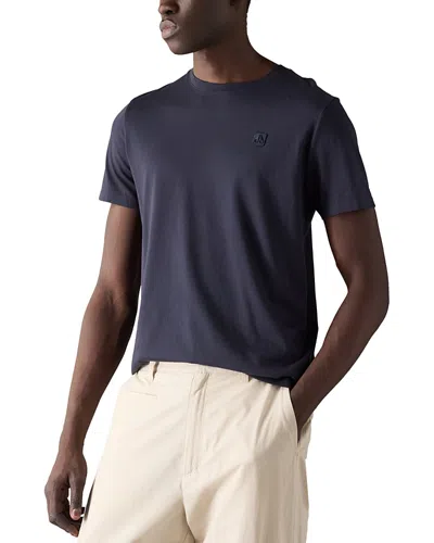 Moose Knuckles Duluth Tee In Blue