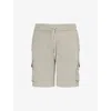 Moose Knuckles Hartsfield Patch-pocket Cotton Cargo Shorts Dusk Xxl In Dusk